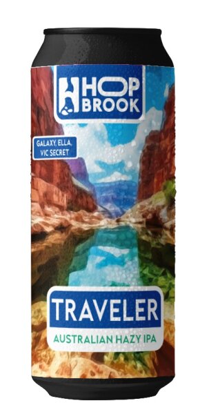 Hop Brook - Traveler - 6,0% alc.vol. 0,5l - Australian Hazy IPA