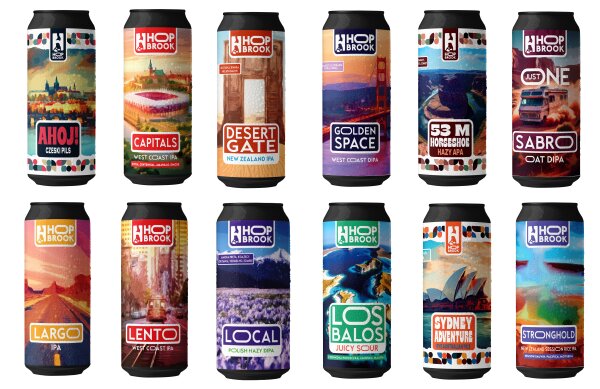 Bierpaket - Hop Brook Kennenlern-Box