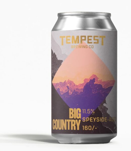 Tempest - Big Country - 11,5% alc.vol. 0,33l - Barrel Aged 160 Shilling
