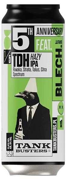 Tankbusters feat. Blech Brut - 5th Anniversary 1/5 - 6,0% alc.vol. 0,5l - Hazy IPA