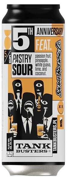 Tankbusters feat. Salama - 5th Anniversary 5/5 - 5,0% alc.vol. 0,5l - Pastry Sour