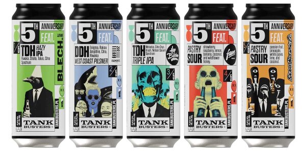 Bierpaket - Tankbusters 5th Anniversary Box
