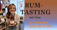 Rum Tasting mit Nina - 06.12.25 ab 17 Uhr