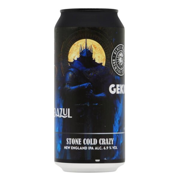Black Rebel Brewing x Rio Azul x Gekko - Stone Cold Crazy - 6,9% alc.vol.0,44l - NEIPA