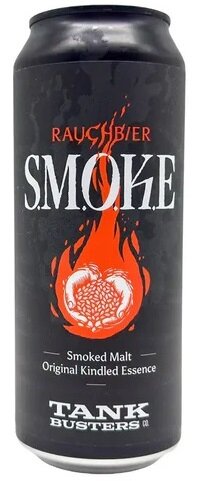 Tankbusters - S.M.O.K.E. - 6,0% alc.vol. 0,5l - Rauchbier