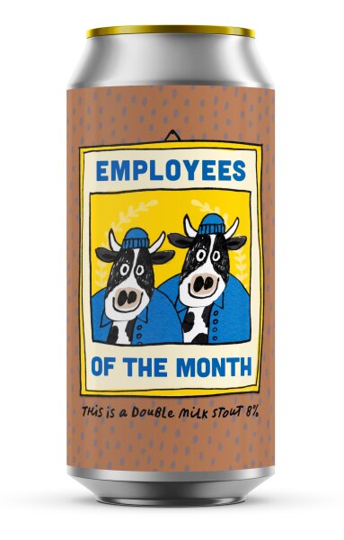 Pretty Decent Beer - Employees of the Month - 8,0% alc.vol. 0,44l - Double Milk Stout