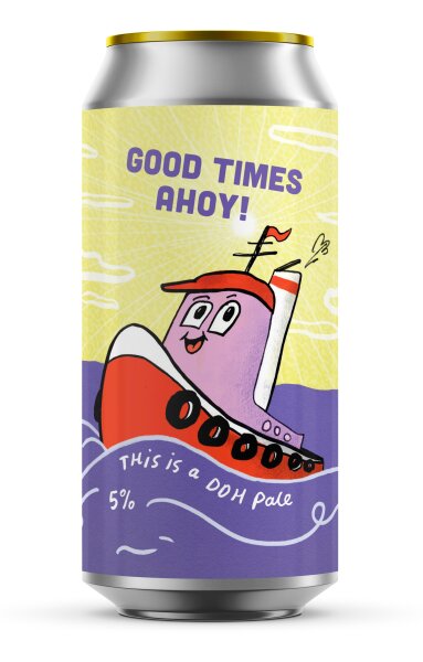 Pretty Decent Beer x Yardarm - Good Times Ahoy! - 5,0% alc.vol. 0,44l - DDH Pale