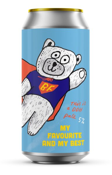 Pretty Decent Beer - My Favourite And My Best - 5,0% alc.vol. 0,44l - DDH Pale Ale