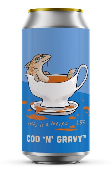 Pretty Decent Beer - CodNGravy - 6,5% alc.vol. 0,44l - NEIPA