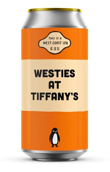 Pretty Decent Beer - Westies At Tiffanys - 5,5% alc.vol. 0,44l - West Coast IPA