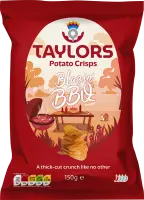 Taylors - Blazin BBQ 150g - Straight Cut Crisps