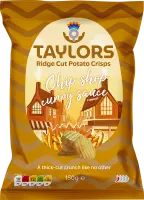 Taylors - Chip Shop Curry Sauce 150g - Ridge Cut Potato...