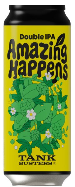 Tankbusters - Amazing Happens - 8,5% alc.vol. 0,5l - Double IPA