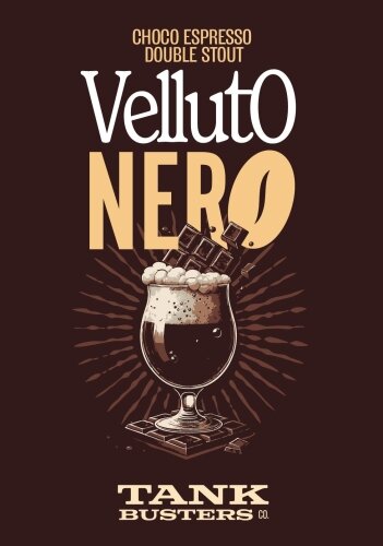 Tankbusters - Velluto Nero - 7,5% alc.vol. 0,5l - Choco Espresso Double Stout