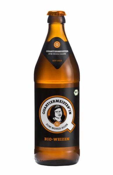 Quartiermeister - Bio-Weizen- 5,1% alc.vol.0,5l - Weizen