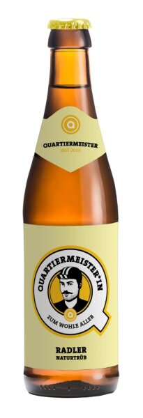 Quartiermeister - Radler Naturtrüb - 2,5% alc.vol.0,33l - naturtrübes Radler