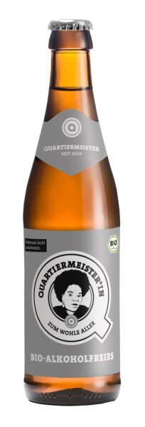 Quartiermeister - Bio-Alkoholfreies - <0,5% alc.vol.0,33l - alkoholfreies Kellerbier