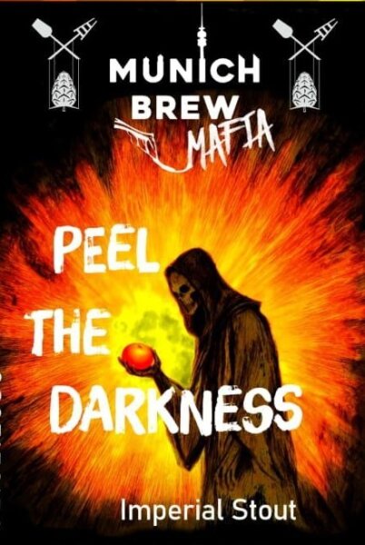 Munich Brew Mafia - Peel the Darkness - 8,5% alc.vol. 0,5l - Imperial Stout