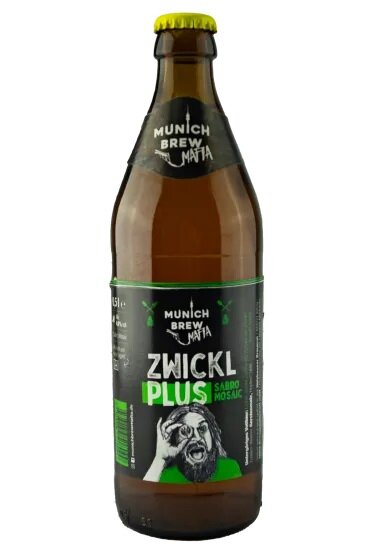 Munich Brew Mafia - Zwickl Plus - 4,8% alc.vol. 0,5l - Zwickl