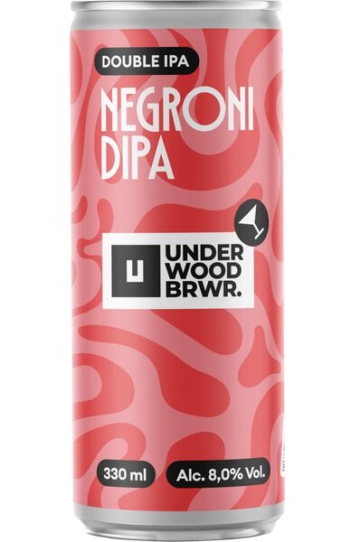 Underwood BRWR. - Negroni DIPA - 8,0% alc.vol. 0,33l - Double IPA
