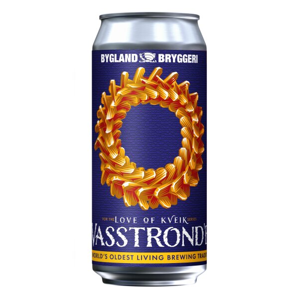 Bygland Bryggeri - Vasstronde - 10,0% alc.vol. 0,44l - Farmhouse Ale