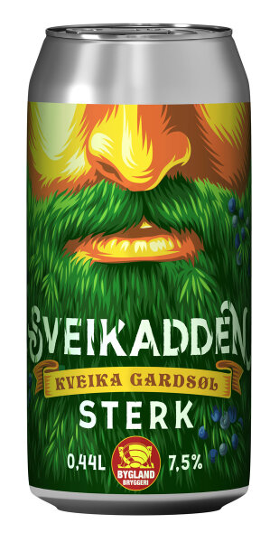 Bygland Bryggeri - Sveikadden Sterk - 7,5% alc.vol. 0,44l - Farmhouse Ale