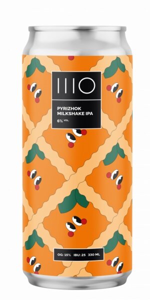 Sho Brewery - Pyrizhok - 6,0% alc.vol. 0,33l - Milkshake IPA