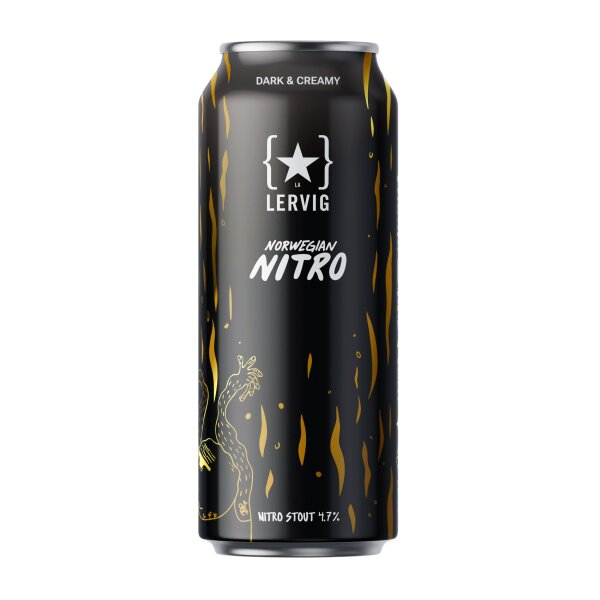 Lervig - Norwegian Nitro - 4,7% alc.vol.0,44l - Nitro Stout