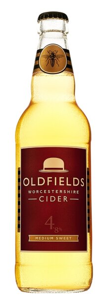 Oldfields - Medium Sweet - 4,8% alc.vol. 0,5l - Cider