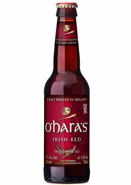 O'Hara's - Irish Red - 4,3% alc.vol. 0,33l - Red Ale
