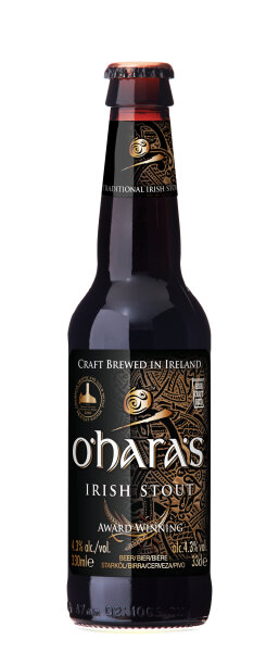 OHaras - Irish Stout - 4,3% alc.vol. 0,33l - Stout