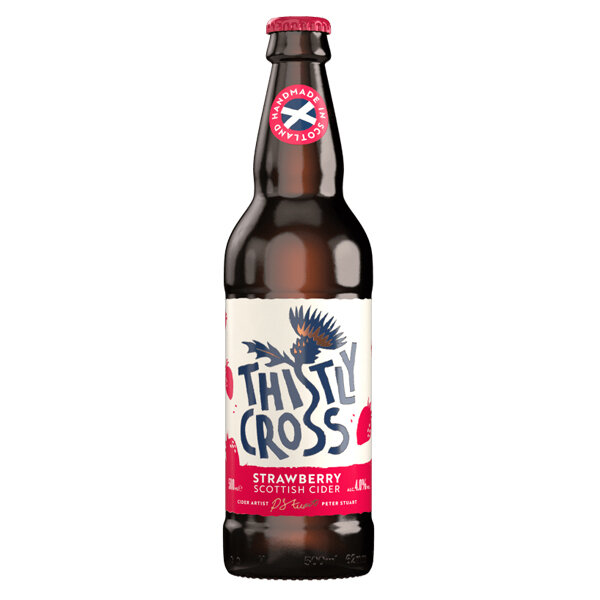 Thistly Cross - Strawberry - 4,0% alc.vol. 0,5l - Fruchtcider