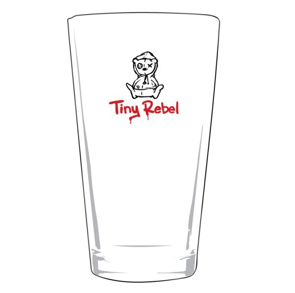 Tiny Rebel - Bierglas - Pint Becherglas