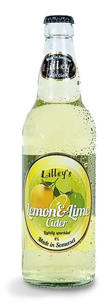 Lilleys - Lemon & Lime Cider - 4,0% alc.vol. 0,5l - Fruchtcider