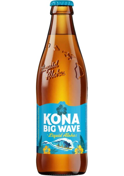 Kona - Big Wave - 4,4% alc.vol. 0,355l - Golden Ale