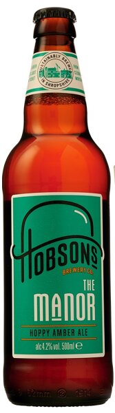 Hobsons - The Manor - 4,2% alc. vol. 0,5l - English Bitter