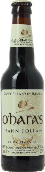 OHaras - Leann Follain - 6,0% alc.vol. 0,33l - Extra Stout