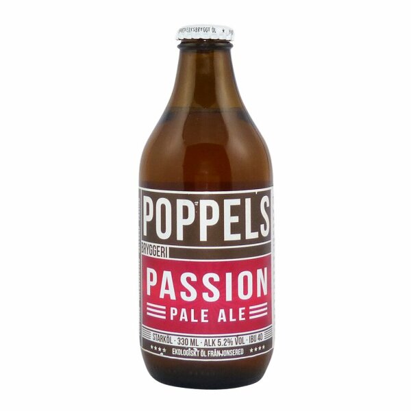 Poppels - Passion Pale Ale - 5,2% alc.vol. 0,33l - Pale Ale