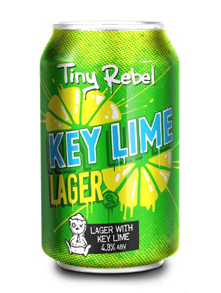 Tiny Rebel - Key Lime Lager - 4,8% alc.vol. 0,33l - Key Lime Lager