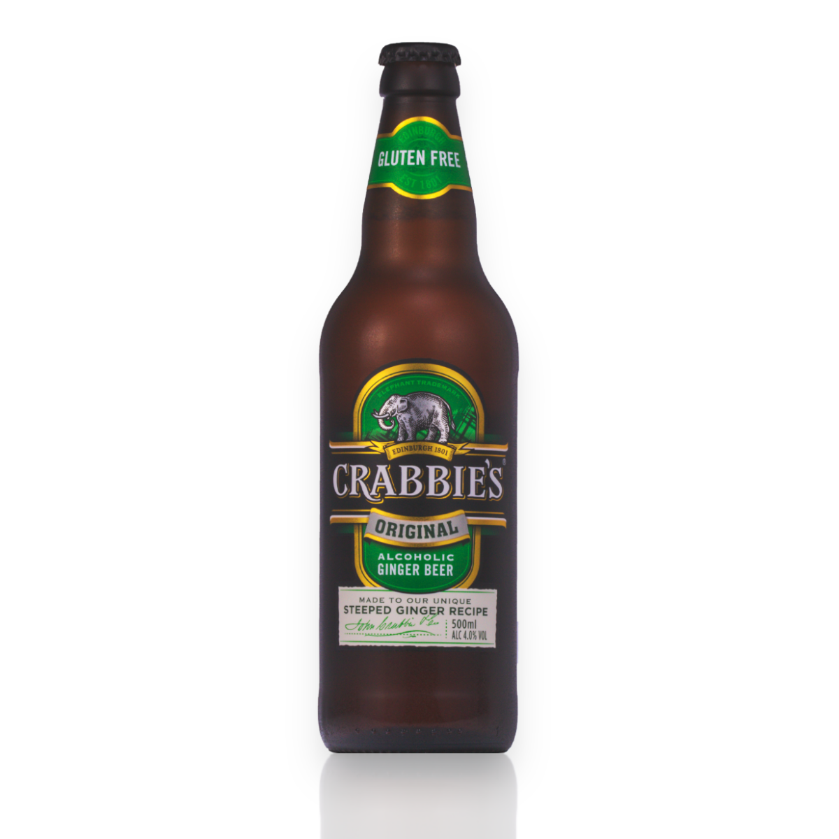 Crabbie's Original Alcoholic Ginger Beer 4,0 alc.vol. 0,5l Gin