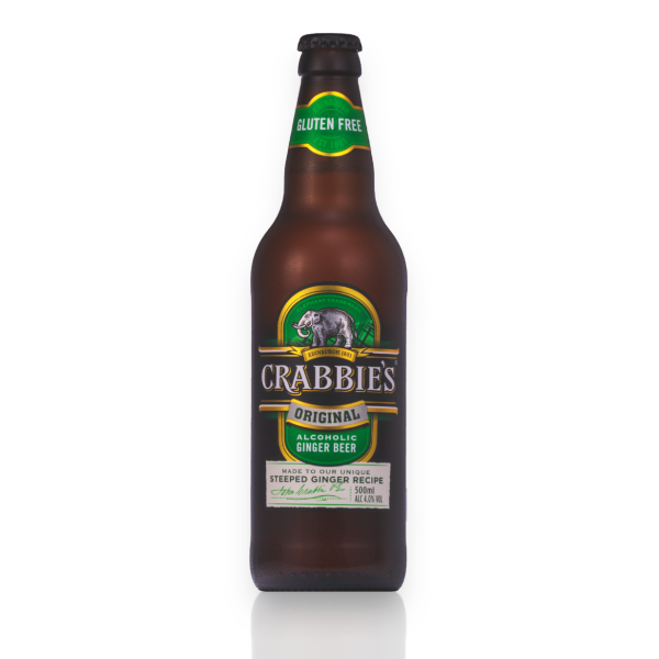 Crabbies - Original Alcoholic Ginger Beer - 4,0% alc.vol. 0,5l - Ginger Beer