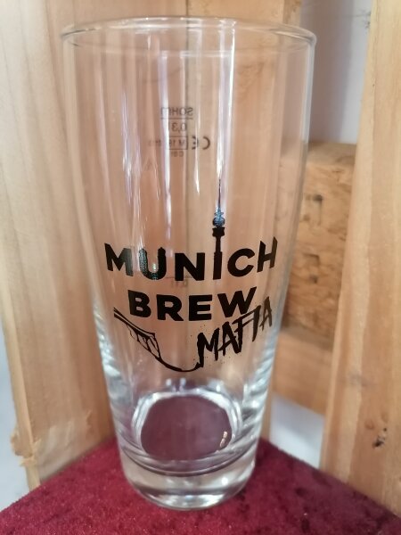 Munich Brew Mafia - Printed Glas - 0,3l Glas