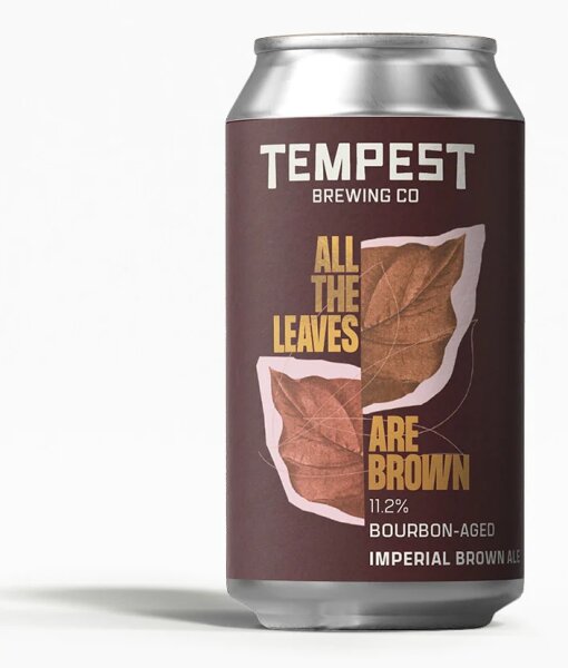Tempest - BA All The Leaves Are Brown Can - 11,2% alc.vol. 0,33l - Bourbon Aged Imperial Brown Ale