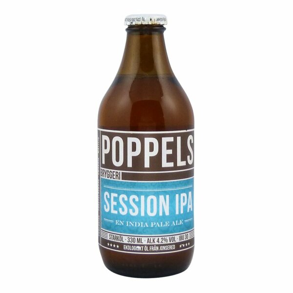Poppels - Organic Session IPA - 4,2% alc.vol. 0,33l - Session IPA