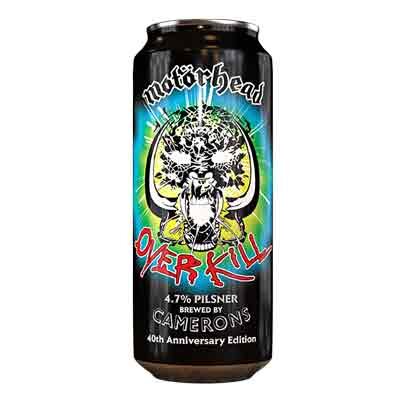 Motörhead - Overkill - 4,7% alc.vol. 0,44l - Pilsner