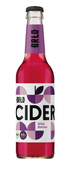 BRLO - Cider Wild Berries - 4,5% alc.vol.0,33l - Berry Cider