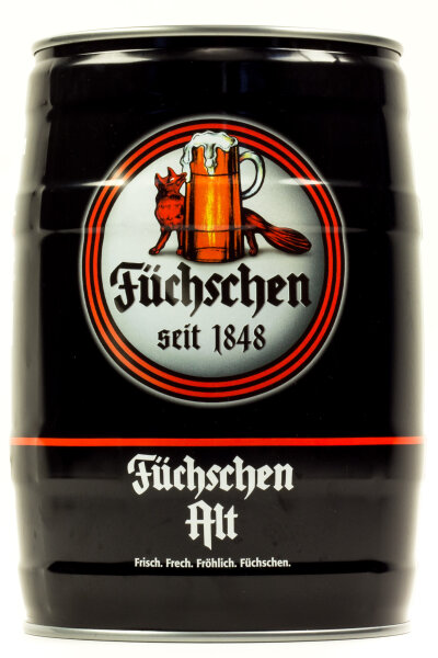 Füchschen - Alt - 4,8% alc.vol. 5l Partyfass - Altbier
