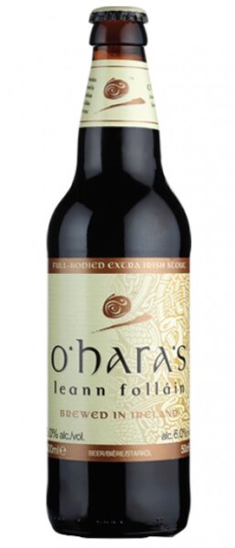 O'Hara's - Leann Follain - 6,0% alc.vol. 0,5l - Extra Stout
