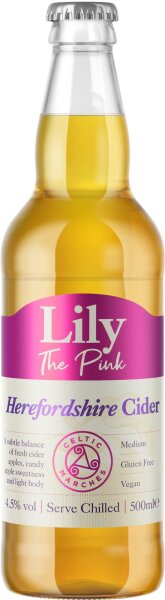 Celtic Marches - Lily the Pink - 4,5% alc.vol. 0,5l - Cider