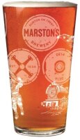 Marstons - Bierglas - Pint Becherglas